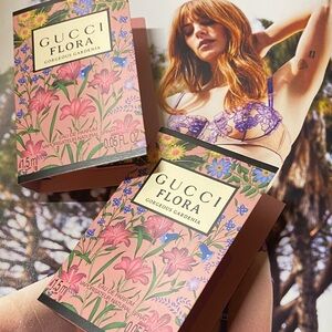 3 Pc Gucci Flora Gorgeous Gardenia Samples NIP